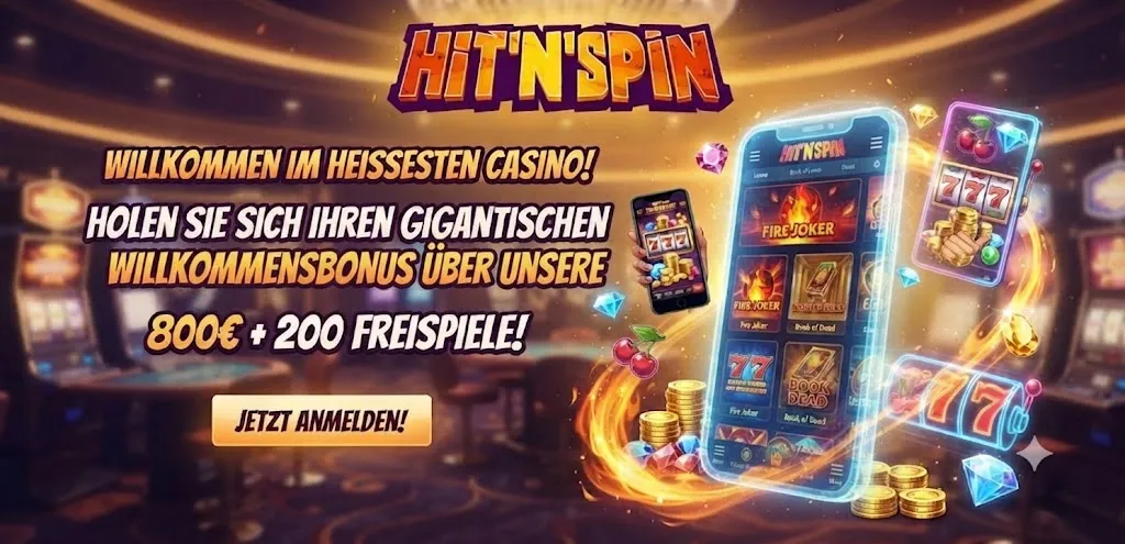 HitnSpin App auf Smartphone