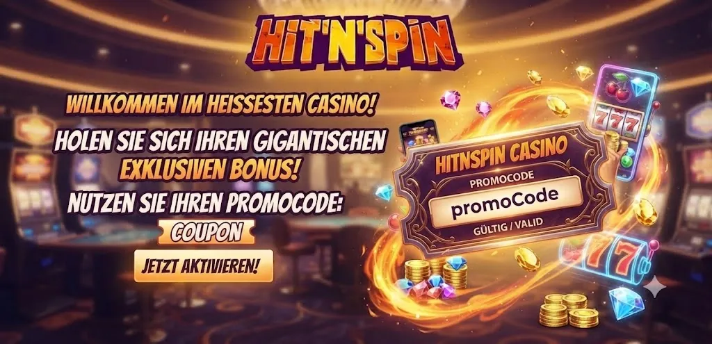 HitnSpin Bonus Code Übersicht