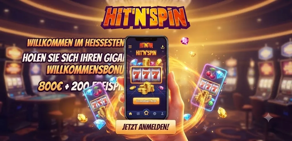 HitnSpin Spielauswahl Slots Live-Casino